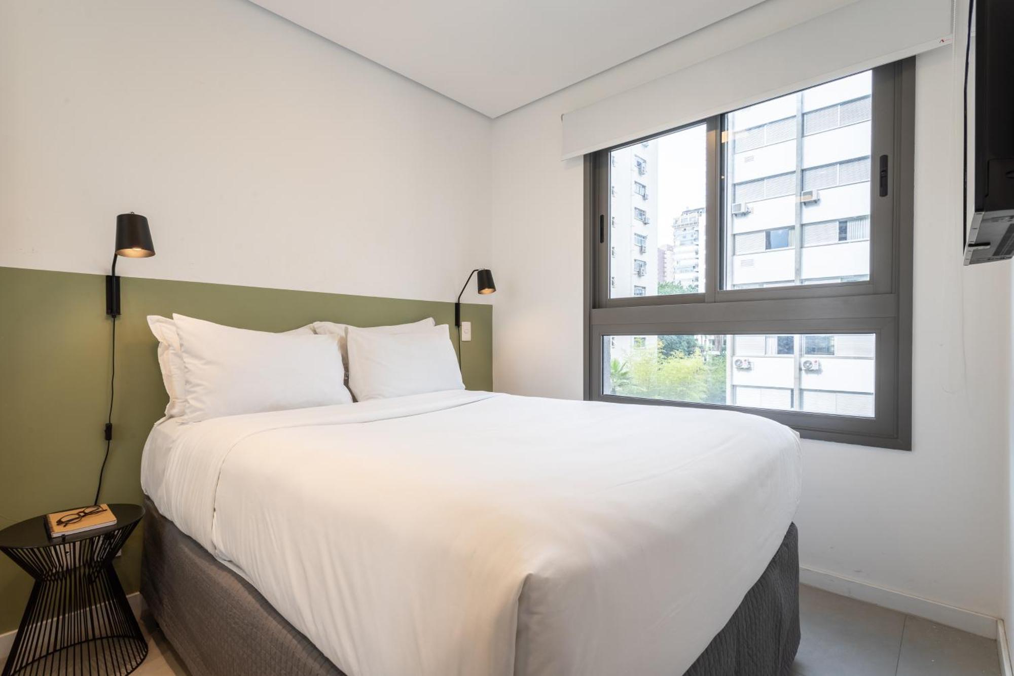 Predio Residencial Moderno Proximo Ao Parque Do Ibirapuera - Next Vila Nova ساو باولو الغرفة الصورة