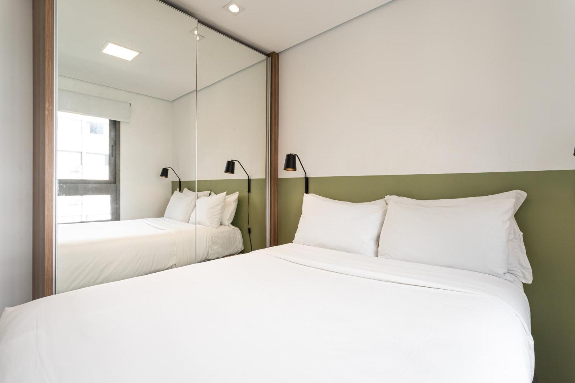 Predio Residencial Moderno Proximo Ao Parque Do Ibirapuera - Next Vila Nova ساو باولو الغرفة الصورة