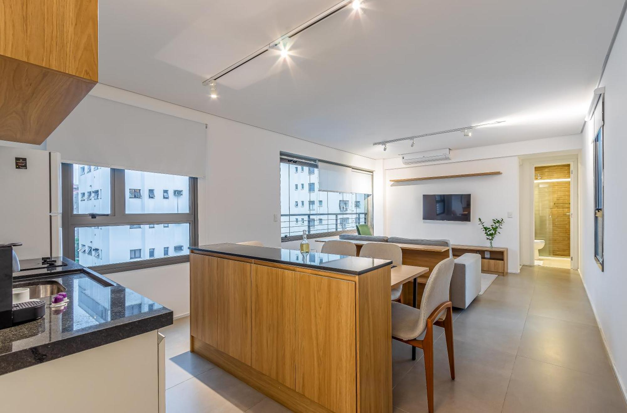 Predio Residencial Moderno Proximo Ao Parque Do Ibirapuera - Next Vila Nova ساو باولو الغرفة الصورة