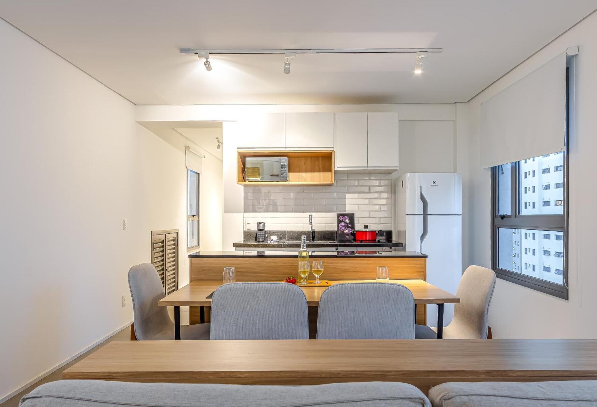 Predio Residencial Moderno Proximo Ao Parque Do Ibirapuera - Next Vila Nova ساو باولو الغرفة الصورة