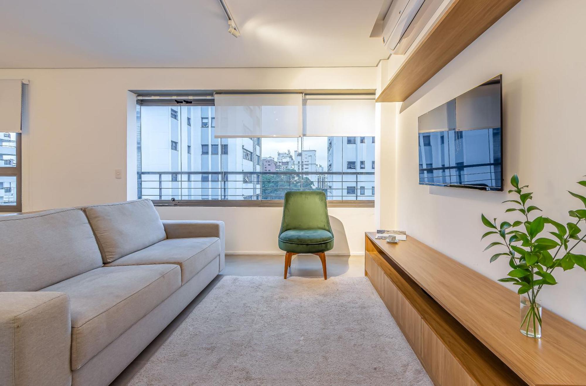 Predio Residencial Moderno Proximo Ao Parque Do Ibirapuera - Next Vila Nova ساو باولو الغرفة الصورة