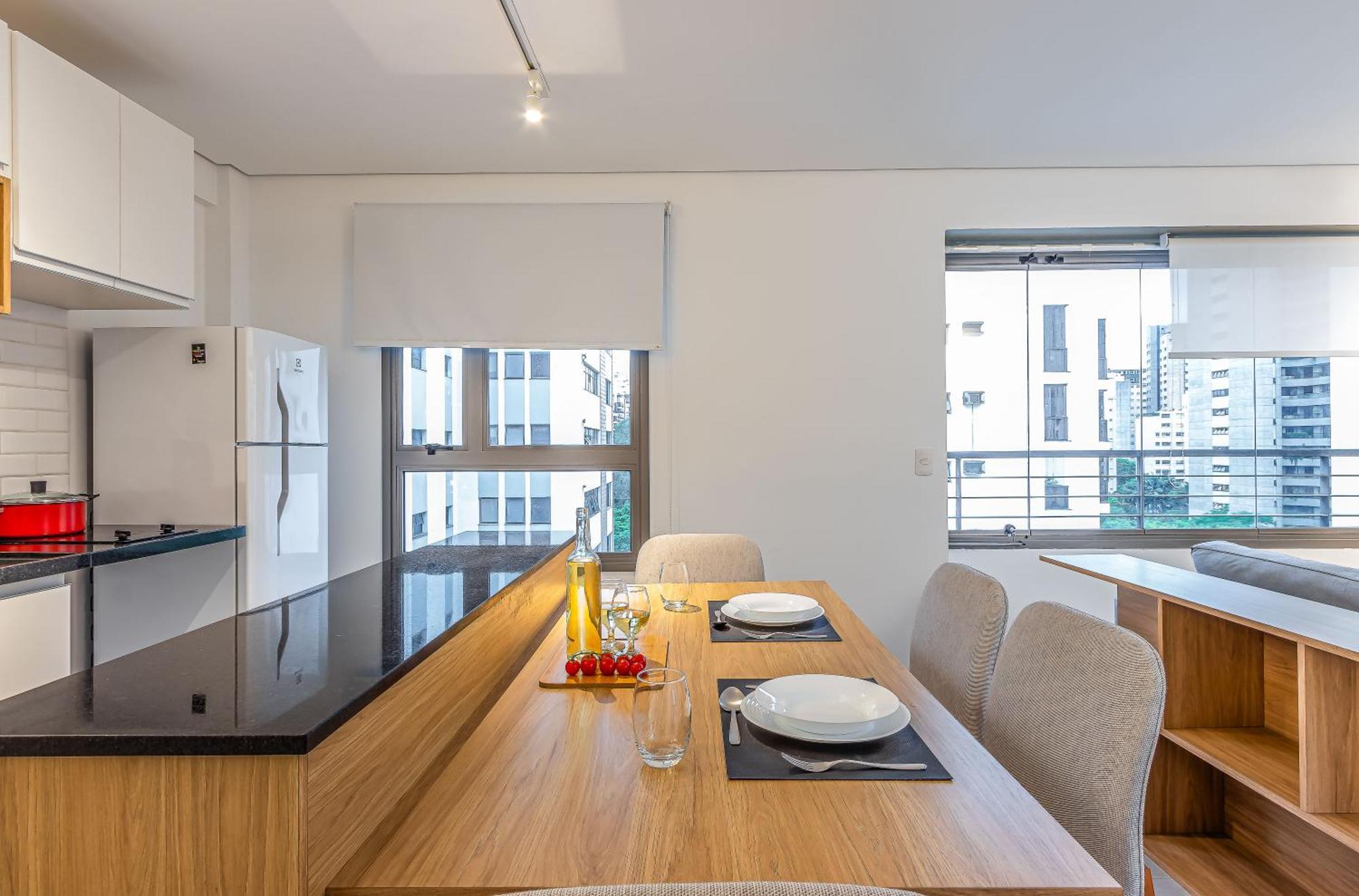 Predio Residencial Moderno Proximo Ao Parque Do Ibirapuera - Next Vila Nova ساو باولو الغرفة الصورة