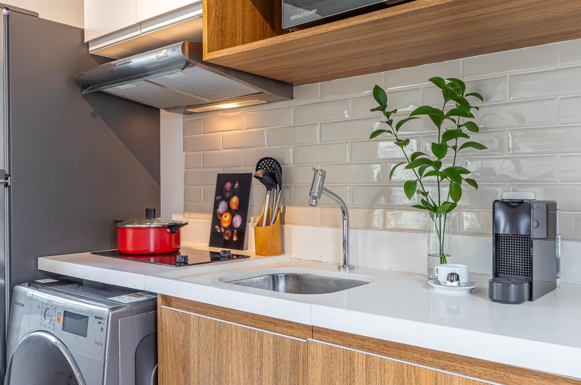 Predio Residencial Moderno Proximo Ao Parque Do Ibirapuera - Next Vila Nova ساو باولو الغرفة الصورة