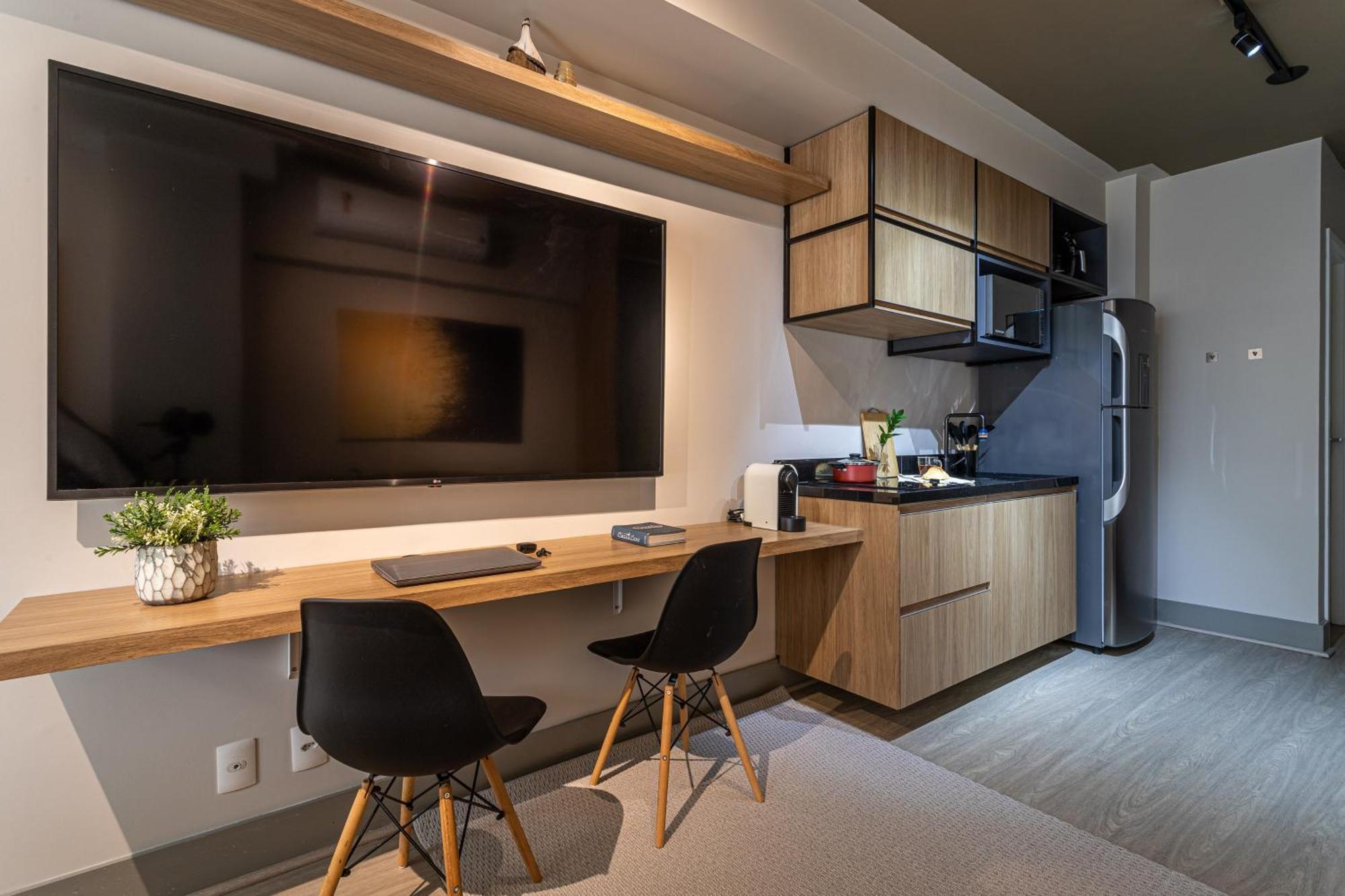 Predio Residencial Moderno Proximo Ao Parque Do Ibirapuera - Next Vila Nova ساو باولو الغرفة الصورة